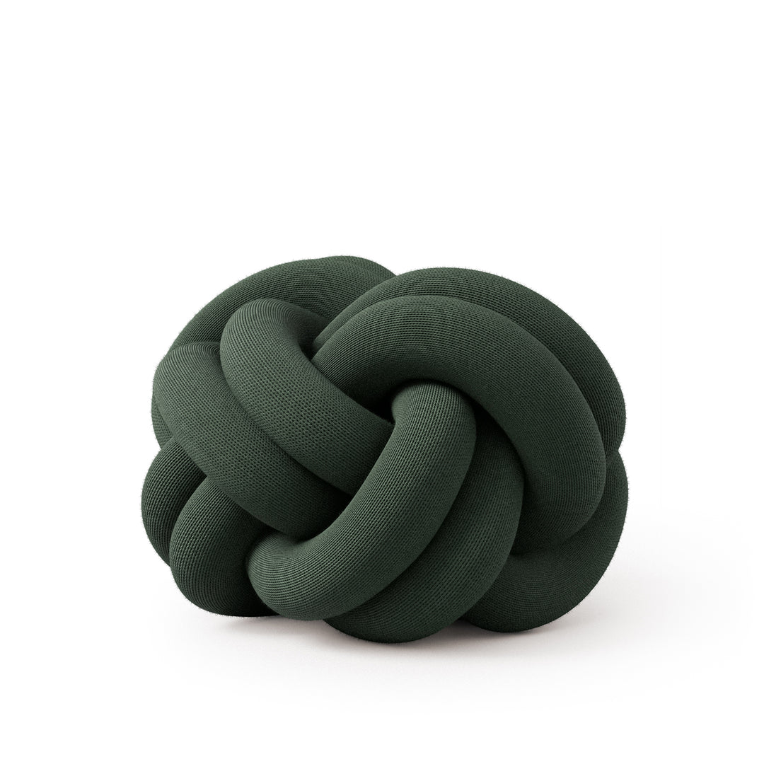 design house stockholm | knot cushion | forest green