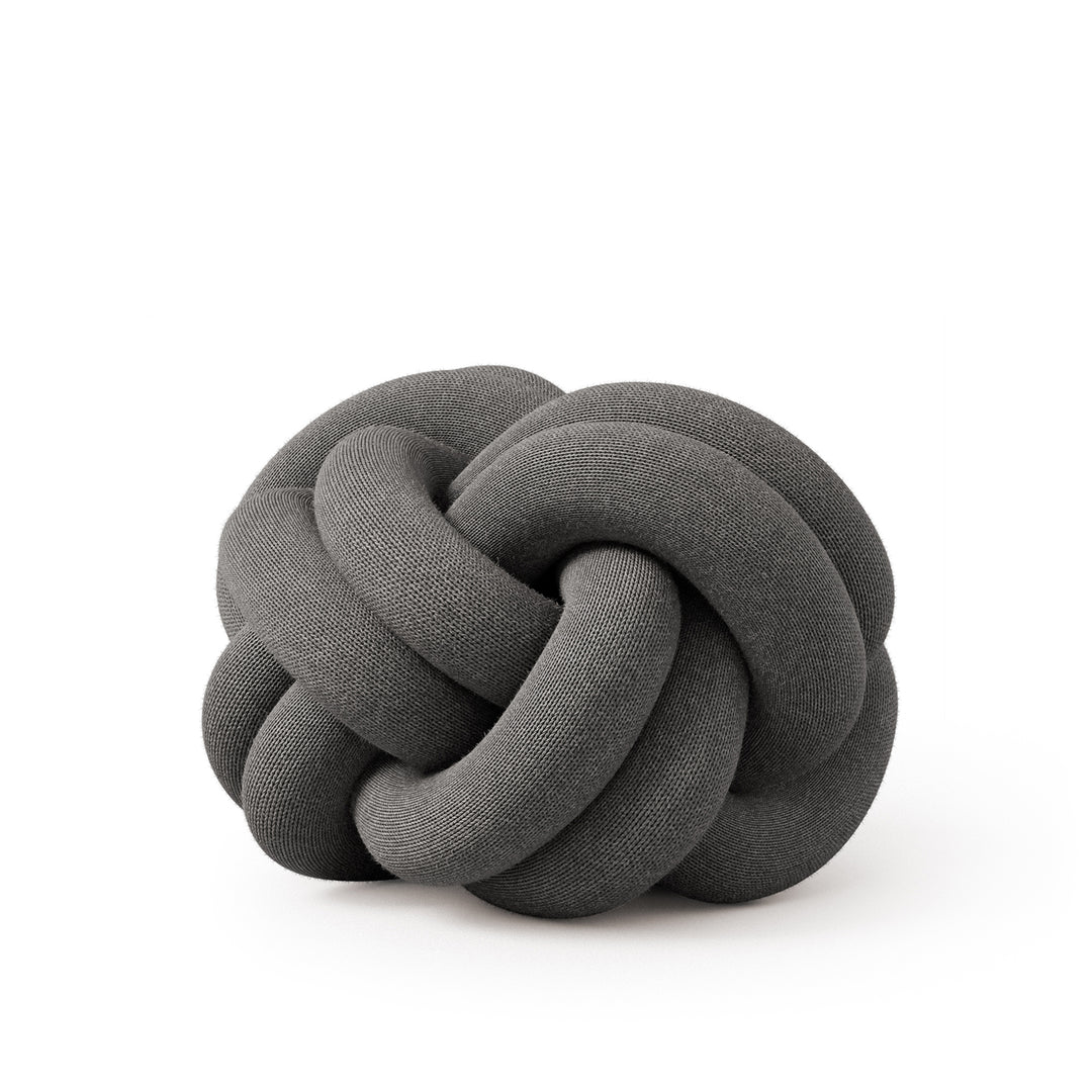 design house stockholm | knot cushion | grey