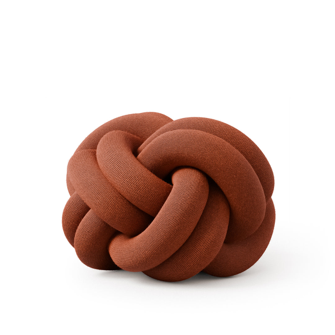 design house stockholm | knot cushion | ochre