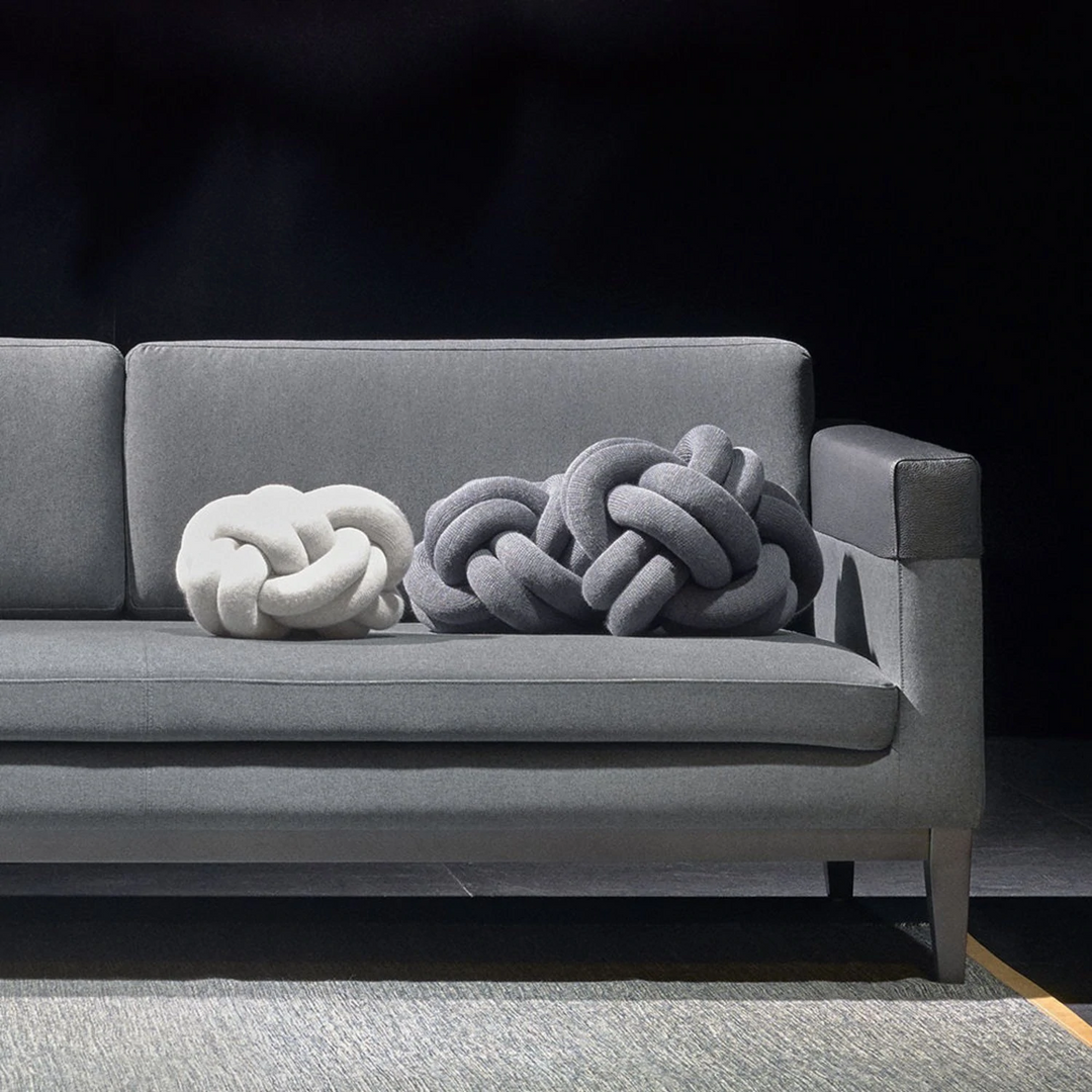 design house stockholm knot cushion grey top3 by design