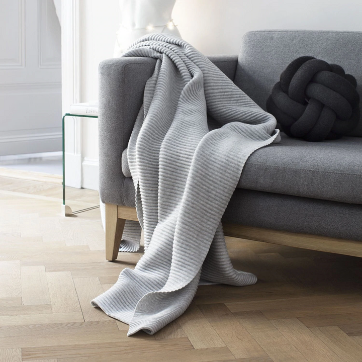 design house stockholm | knot cushion | forest green