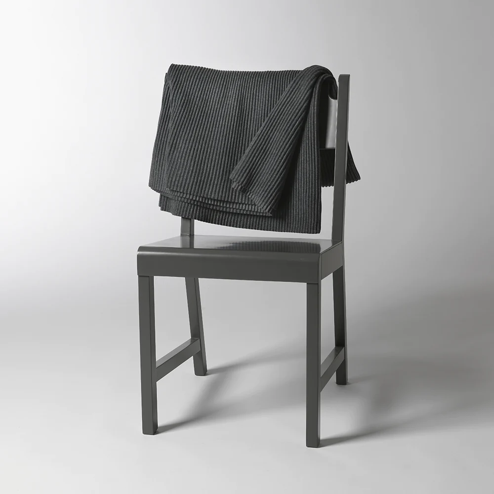 design house stockholm | pleece throw | dark grey