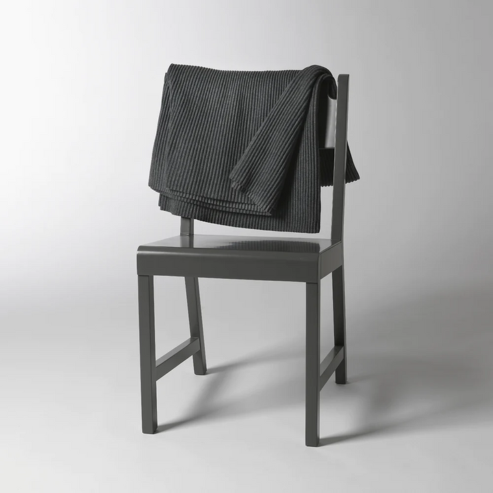 design house stockholm | pleece throw | dark grey