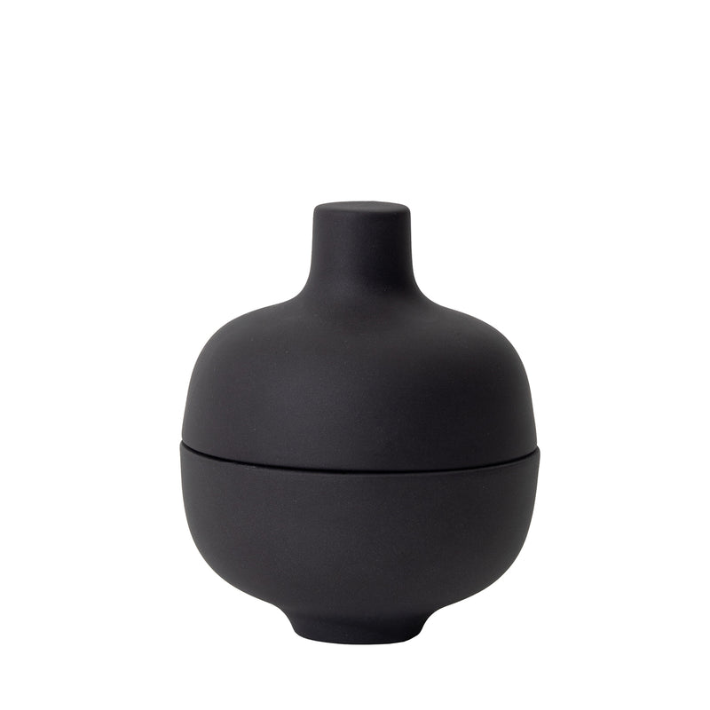 design house stockholm | sand secrets small bowl | black - LC