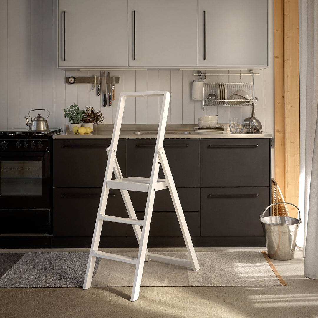 design house stockholm | step stepladder | stained white