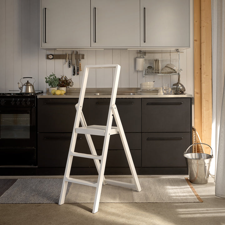design house stockholm | step stepladder | stained white