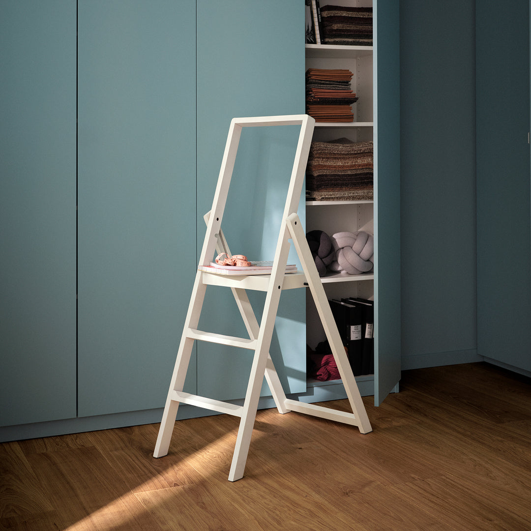 design house stockholm | step stepladder | stained white