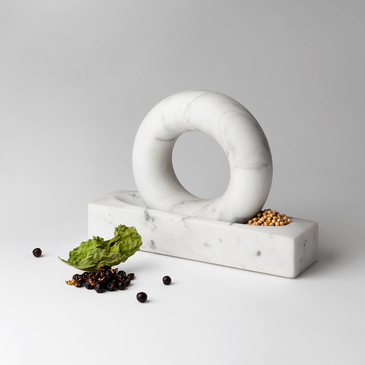 design house stockholm | tondo mortar and pestle | marble