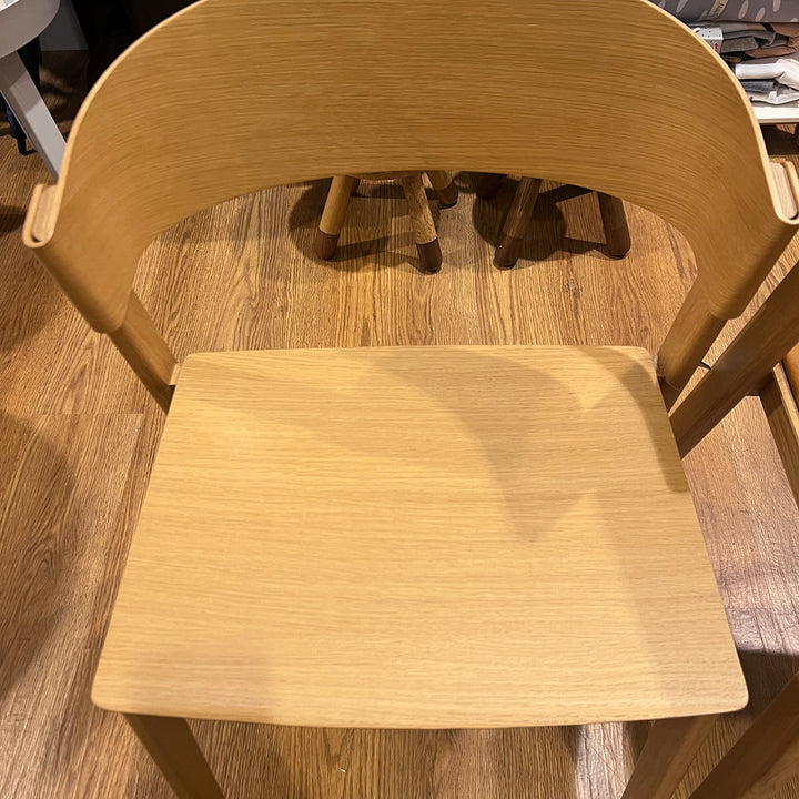 muuto | cover side chair | oak - EX DISPLAY