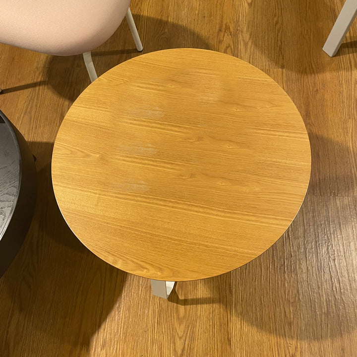 puik | shunan table high | white + natural - EX DISPLAY