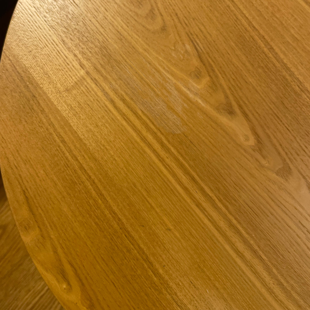 puik | shunan table high | white + natural - EX DISPLAY