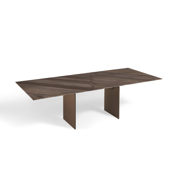 draenert | atlas table | extendable + pivotable | dreaming green stone 160/230x92cm