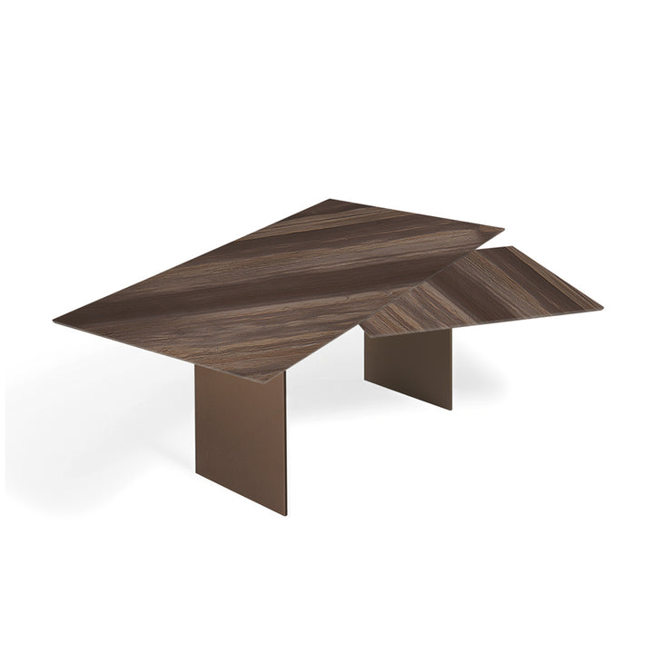 draenert | atlas table | extendable + pivotable | dreaming green stone 160/230x92cm