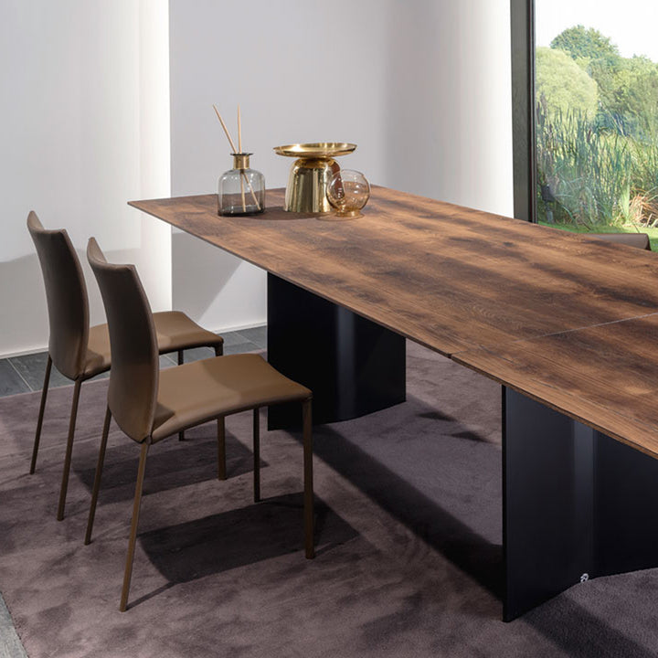 draenert | atlas table | extendable + pivotable | dreaming green stone 160/230x92cm