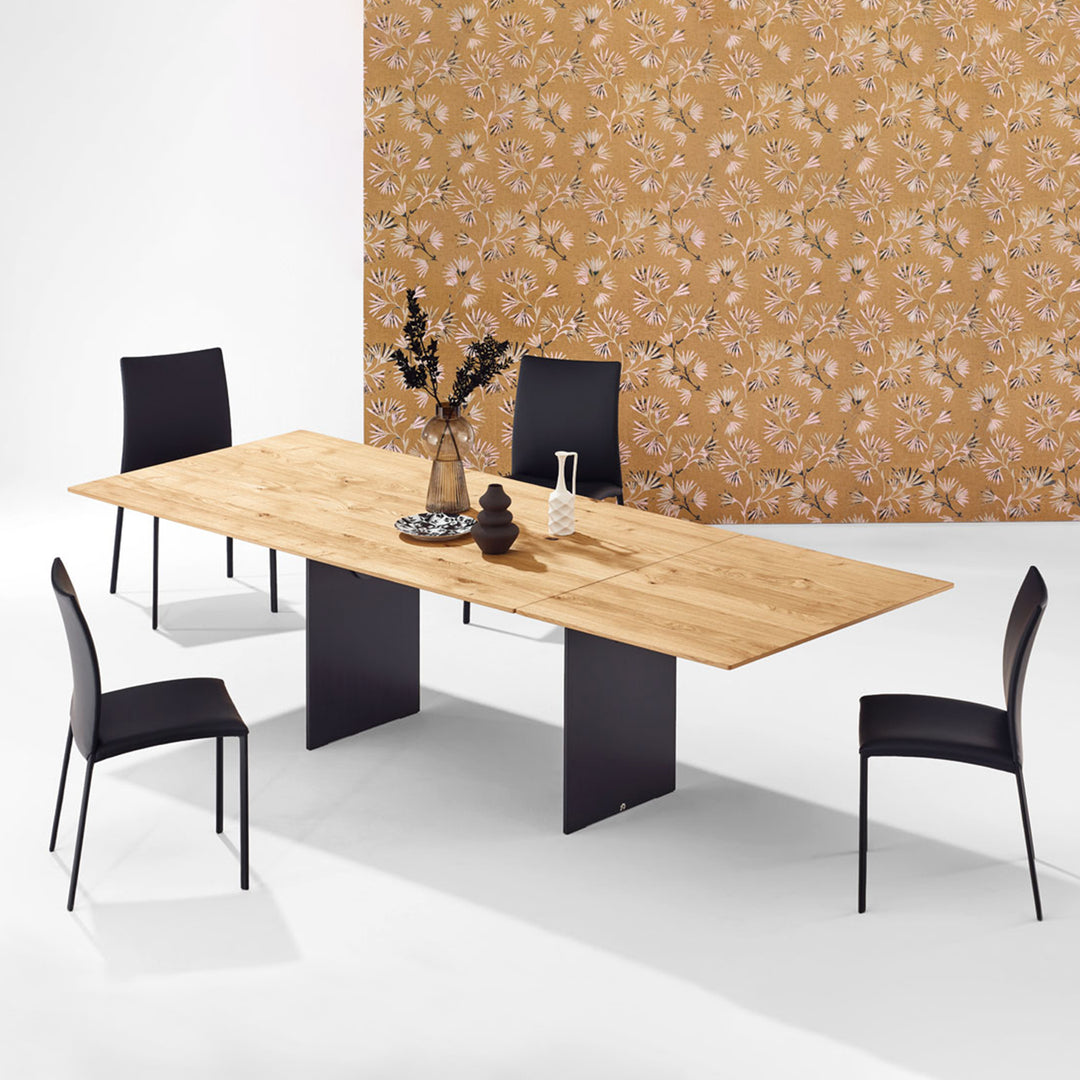 draenert | atlas table | extendable + pivotable | dreaming green stone 160/230x92cm