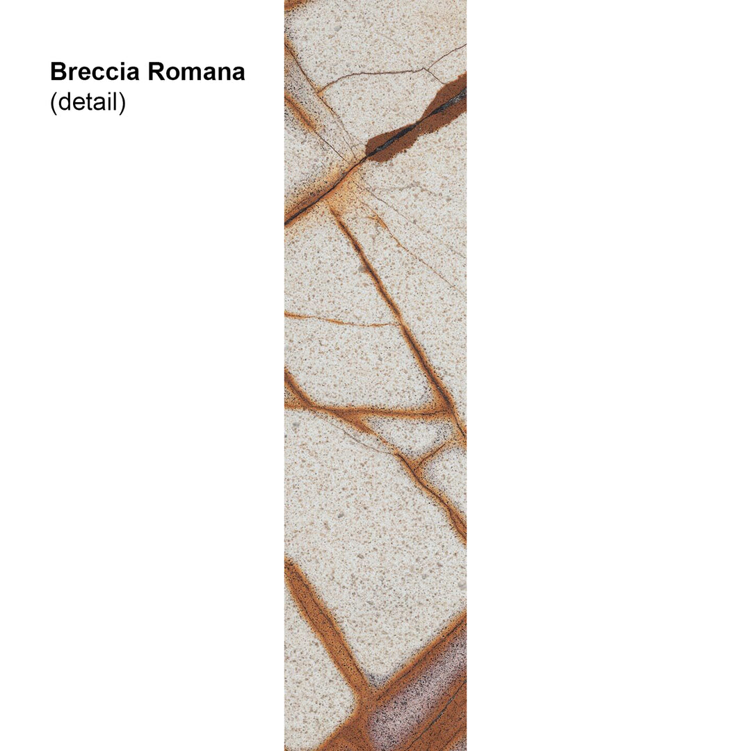 draenert | day bar trolley | breccia romana stone + gold frame