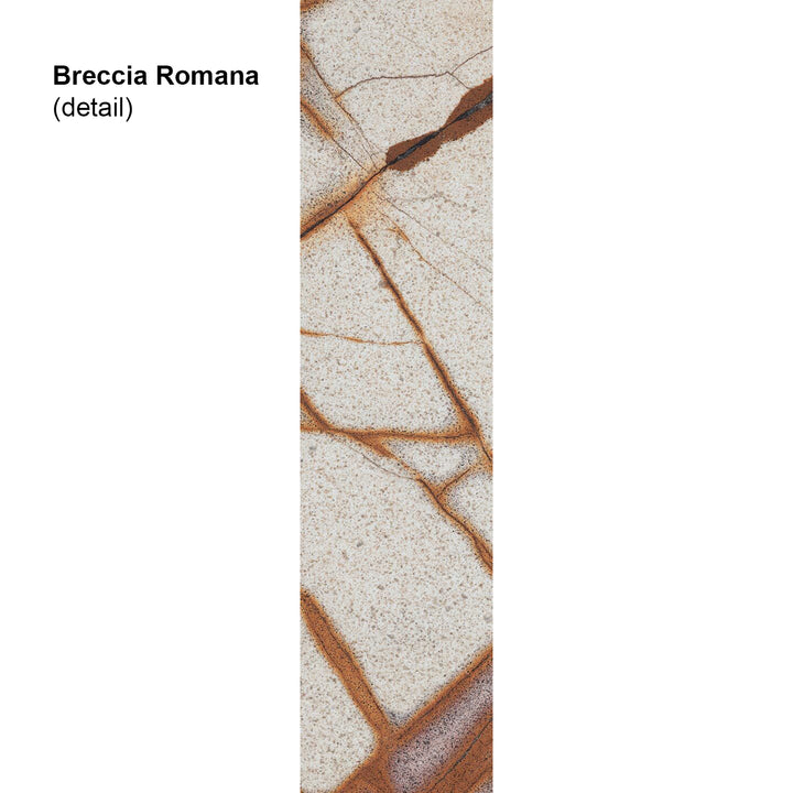 draenert | day bar trolley | breccia romana stone + gold frame