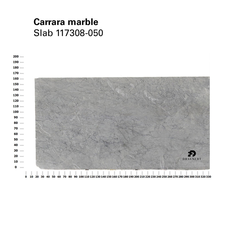 draenert | trilope indoor-outdoor dining table | carrara marble stone 120cm