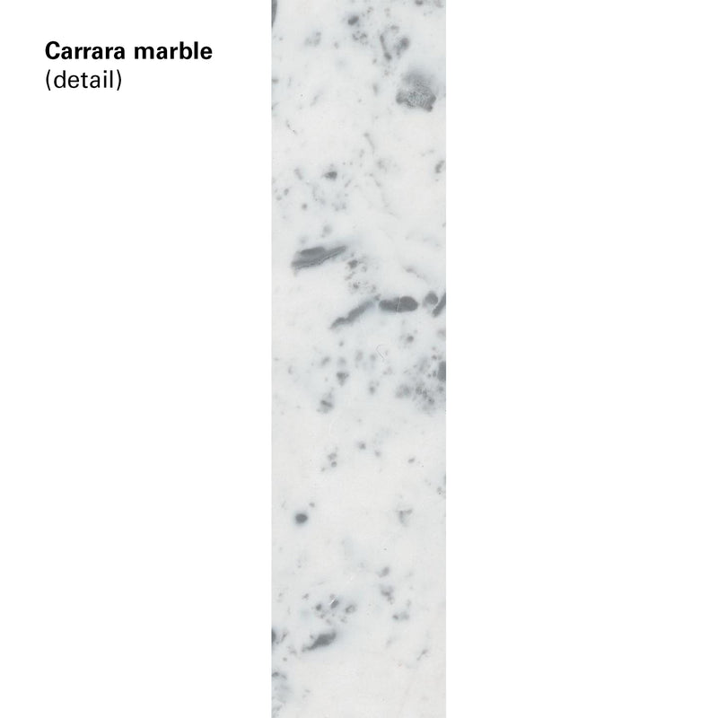 draenert | trilope indoor-outdoor dining table | carrara marble stone 120cm