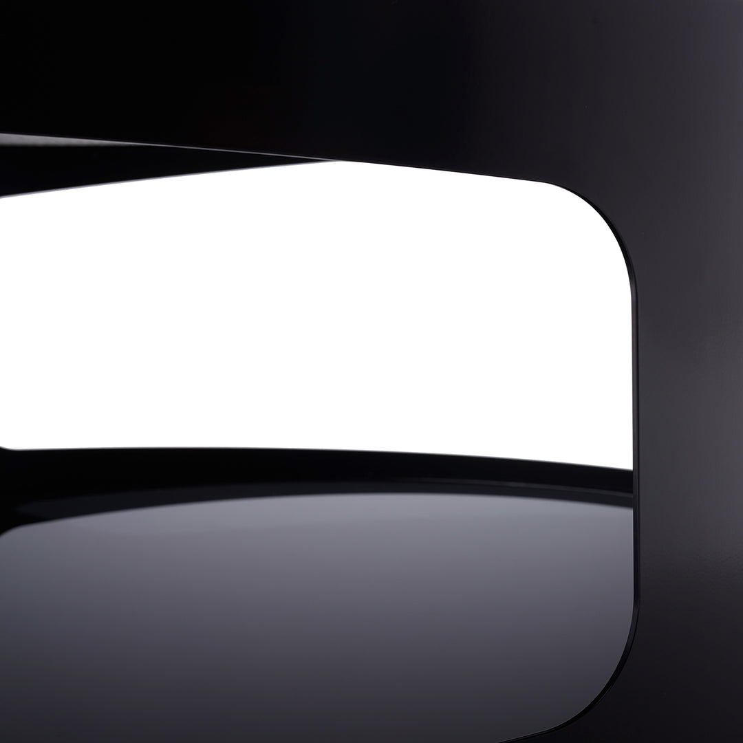 draenert | colin coffee table | verde bamboo stone + black frame