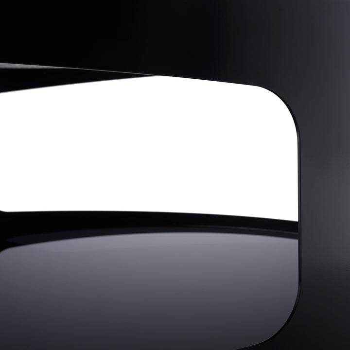 draenert | colin coffee table | verde bamboo stone + black frame