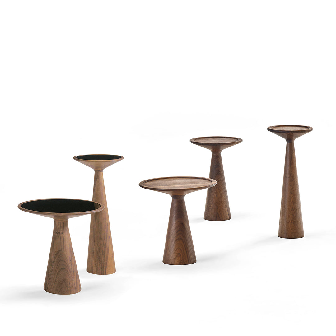 draenert | figura coffee table | american walnut 49x38cm