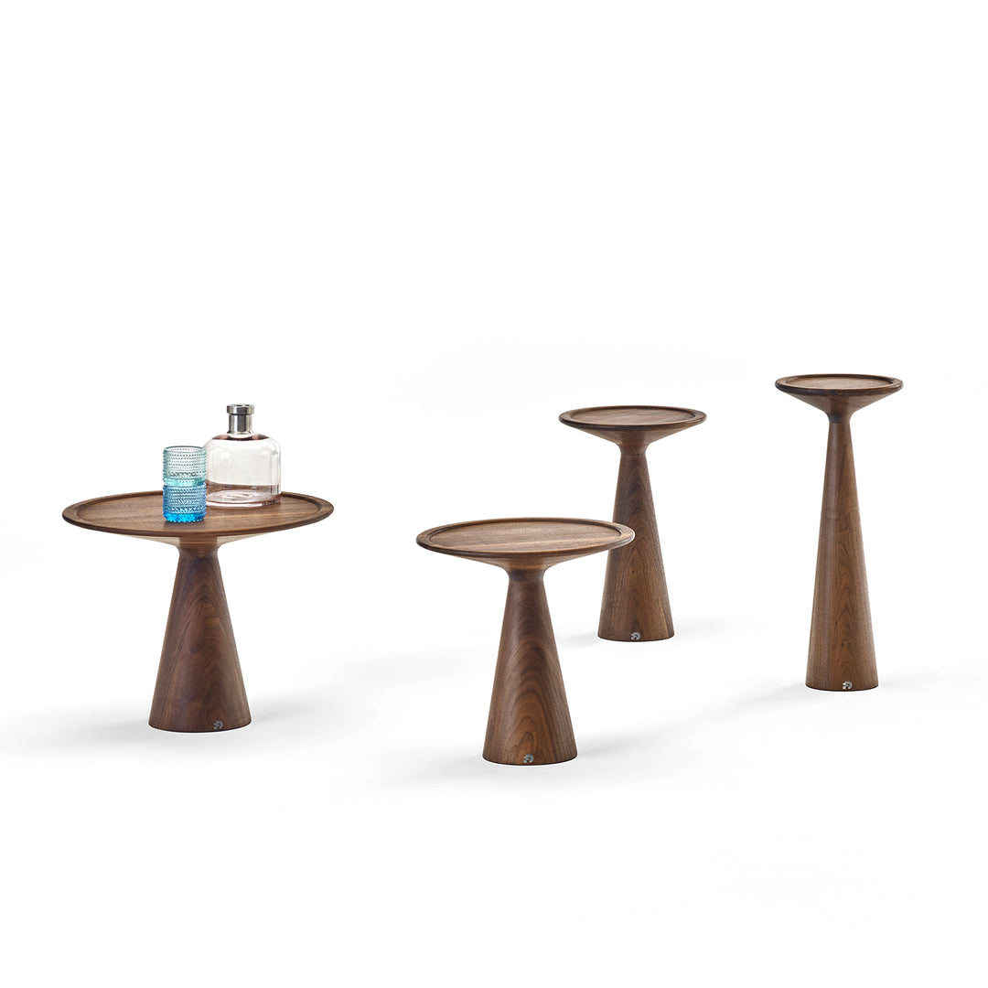 draenert | figura coffee table | american walnut 49x38cm