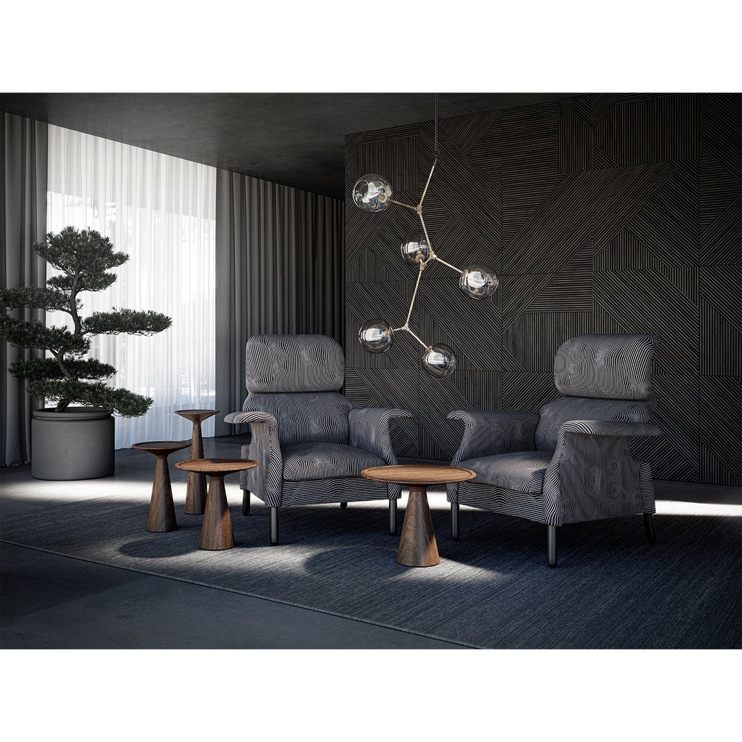 draenert | figura coffee table | american walnut 49x38cm