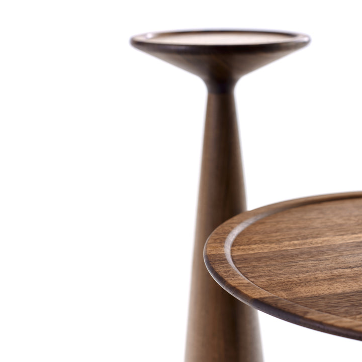 draenert | figura coffee table | american walnut 49x38cm