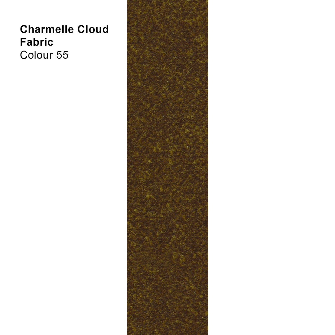 draenert | dexter chair | swivel base | black leather + charmelle cloud 55