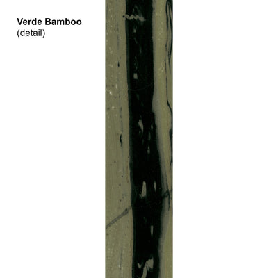 draenert | colin coffee table | verde bamboo stone + black frame