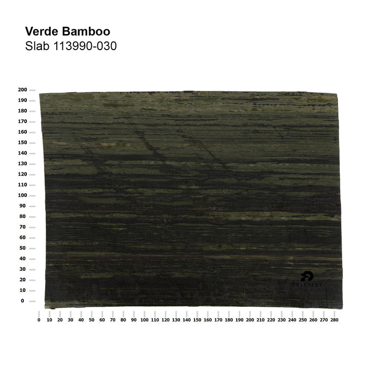 draenert | colin coffee table | verde bamboo stone + black frame