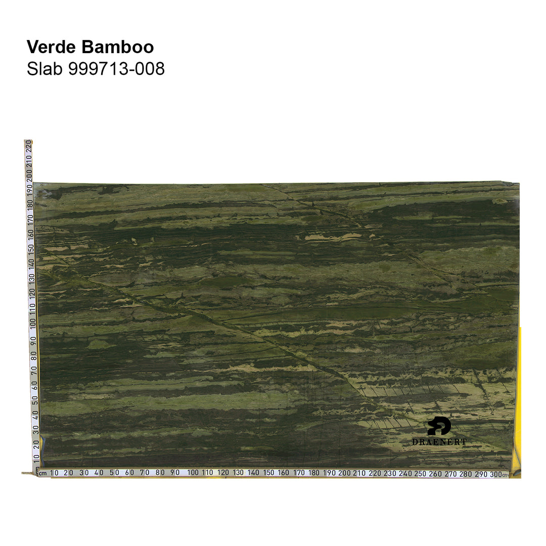 draenert | colin coffee table | verde bamboo stone + black frame