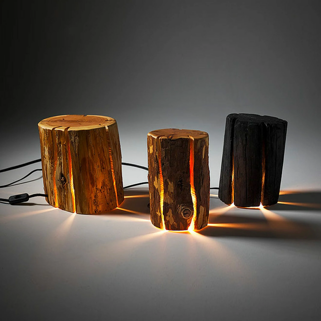 duncan meerding | cracked log lamp