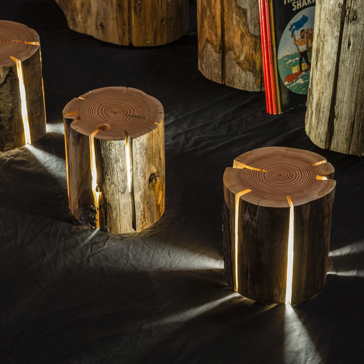 duncan meerding | cracked log lamp