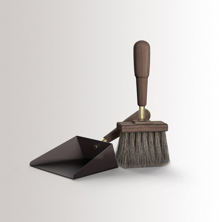 eldvarm | emma fire shovel + brush | classique