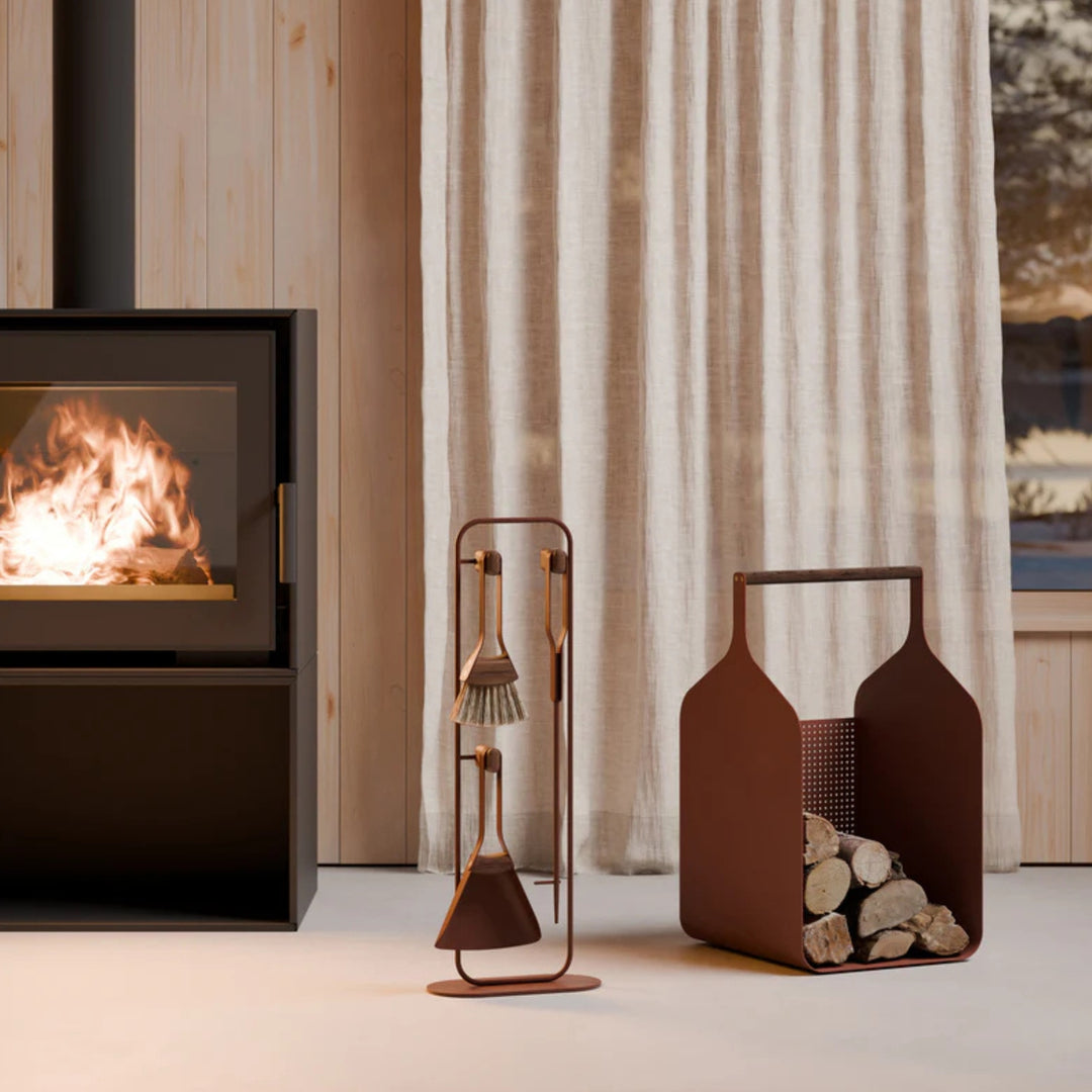 eldvarm | fumi log holder | terre