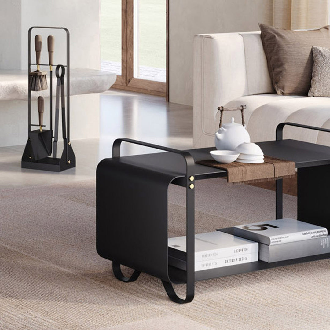 eldvarm | ninne bench | noir