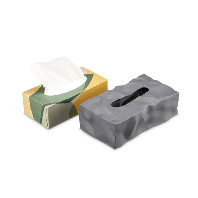 essey | wipy 2 rectangular tissue box | grey