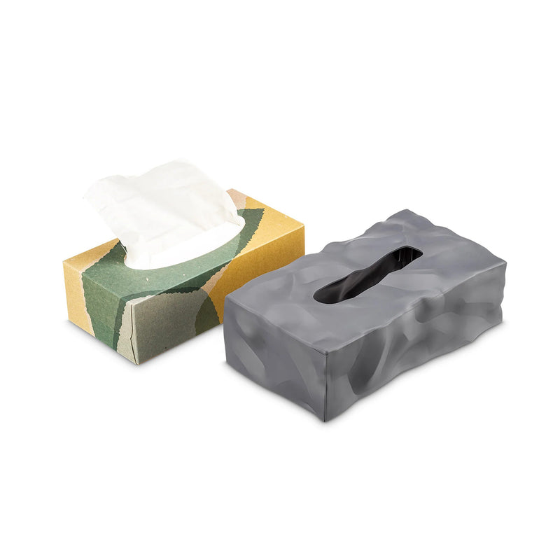 essey | wipy 2 rectangular tissue box | grey