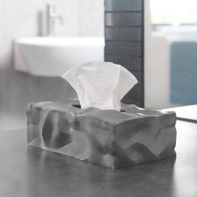 essey | wipy 2 rectangular tissue box | grey