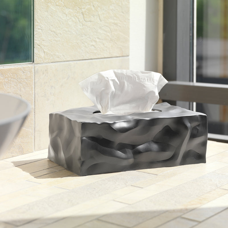 essey | wipy 2 rectangular tissue box | grey