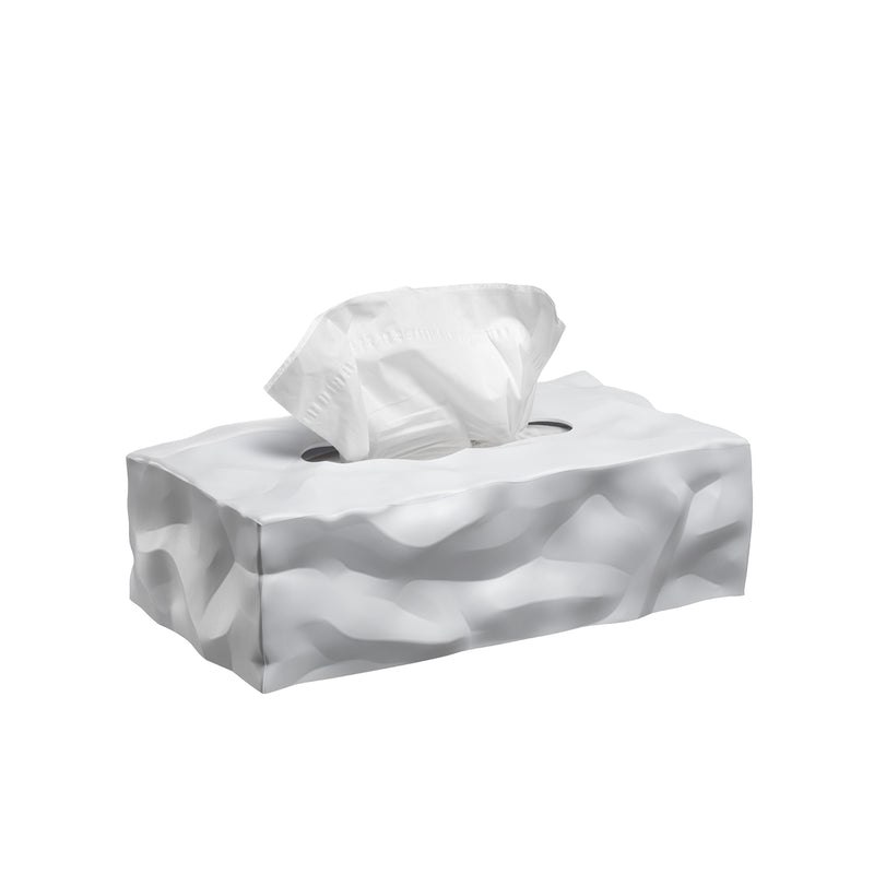 essey | wipy 2 rectangular tissue box | white