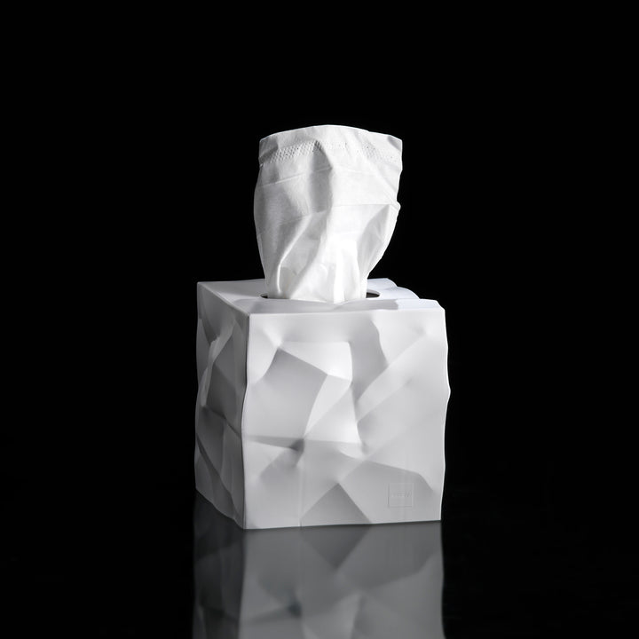 essey | wipy cube tissue box | white