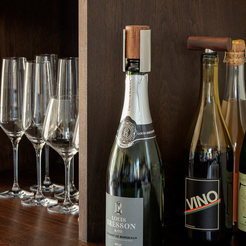 eva solo | liquid lounge | champagne stopper