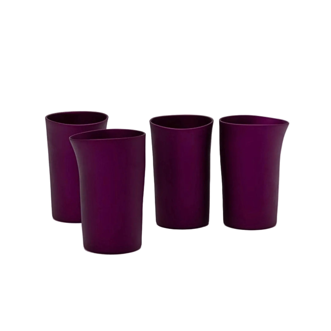 fink | beakers | set of 4 | purple matte
