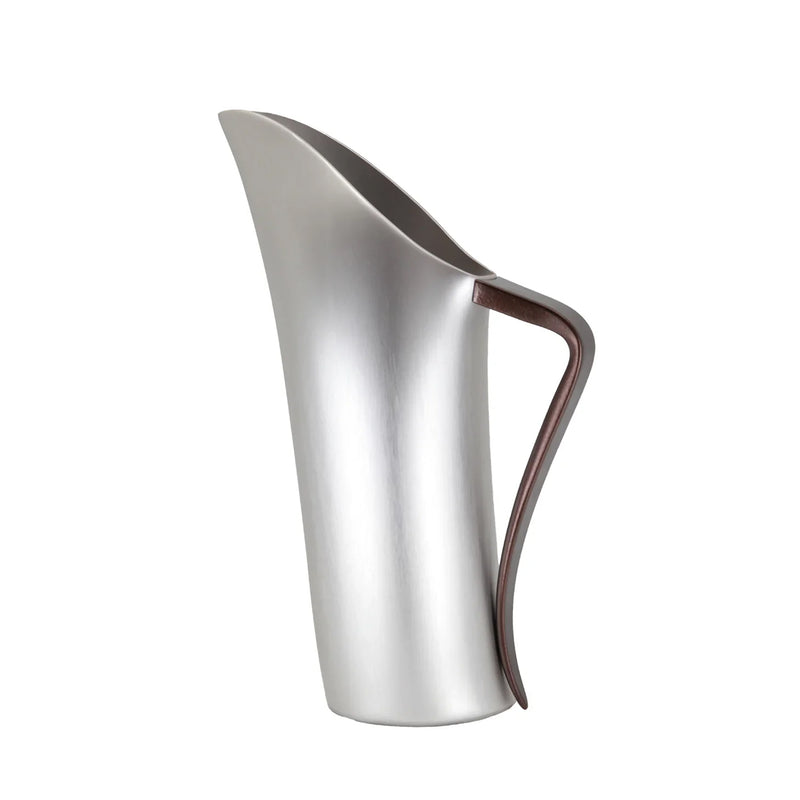 fink | water jug | snowy mountain peak satin + chocolate handle - limited edition
