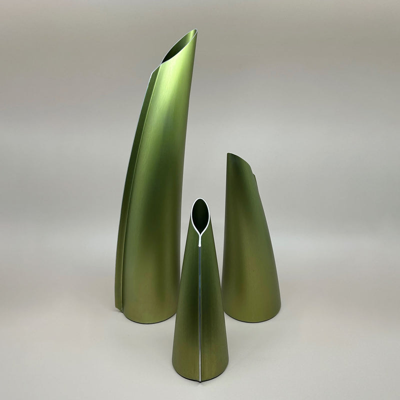 fink | single stem vase | olive large