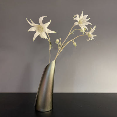 fink | single stem vase | charcoal small
