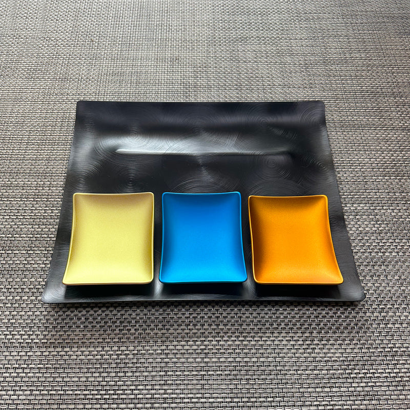 fink | tapas condiment tray | champagne